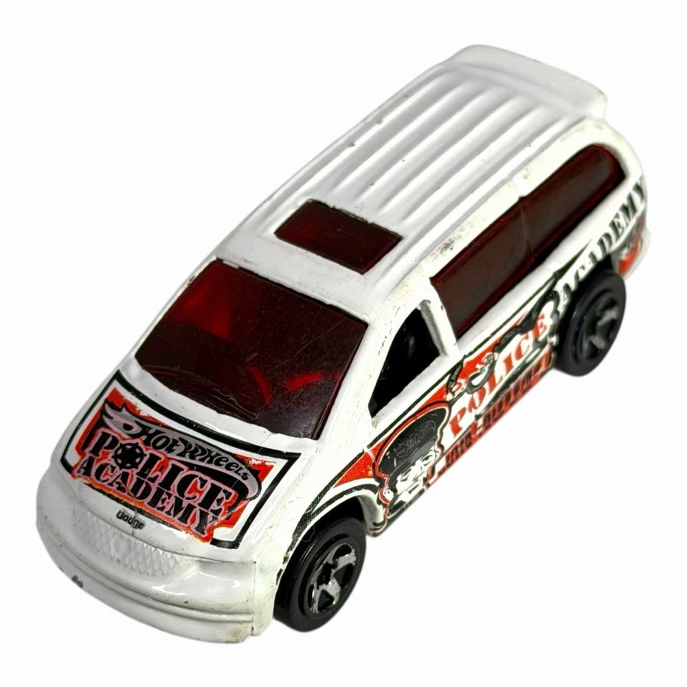 2003  ''ROLL PATROL'' #169 Hot Wheels Police Academy‎ Dodge Van Diecast Toy Car